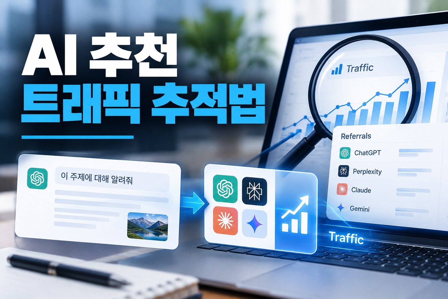 AI 추천 트래픽, 애널리틱스에서 놓치지 않고 확인하는 법