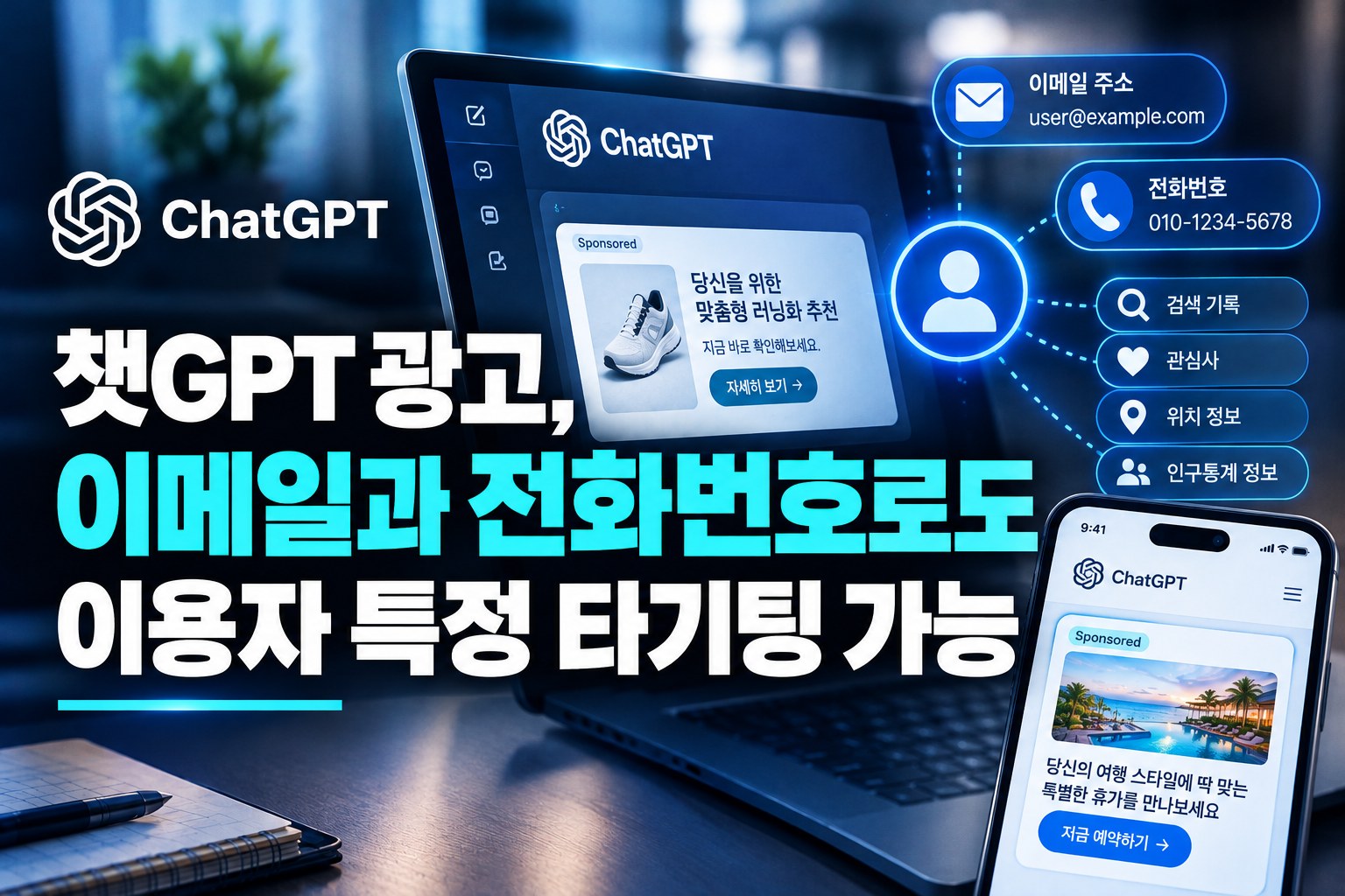 ChatGPT Ads Can Target You by Email or Phone Number